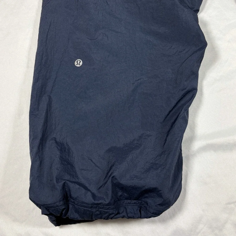 Lululemon License to Train Jogger Pants Womens 10 Blue Midrise Lightweight Baggy